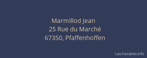 Marmillod Jean