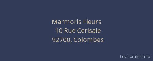 Marmoris Fleurs
