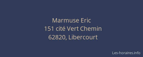 Marmuse Eric