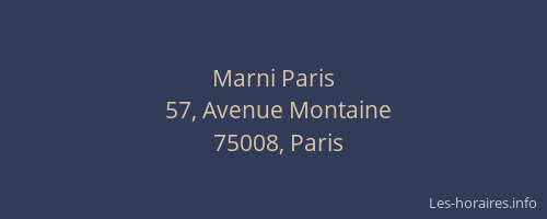Marni Paris