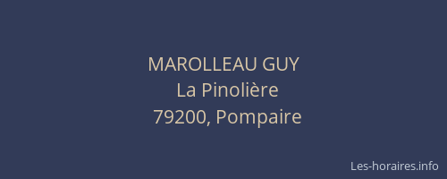 MAROLLEAU GUY