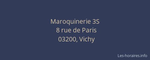 Maroquinerie 3S