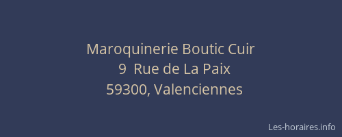 Maroquinerie Boutic Cuir