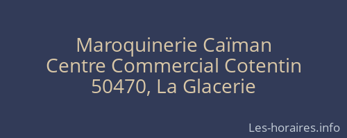 Maroquinerie Caïman