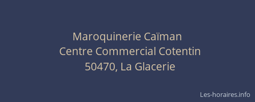Maroquinerie Caïman