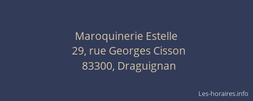 Maroquinerie Estelle
