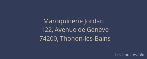Maroquinerie Jordan
