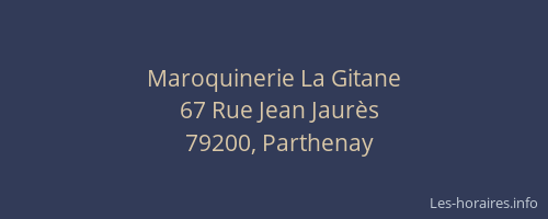 Maroquinerie La Gitane