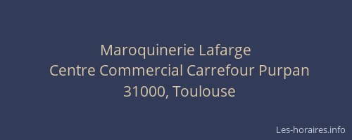 Maroquinerie Lafarge