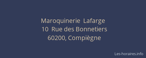 Maroquinerie  Lafarge