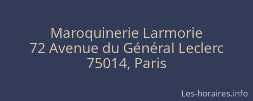 Maroquinerie Larmorie