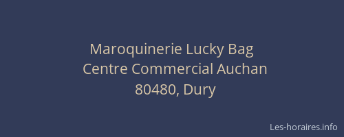 Maroquinerie Lucky Bag