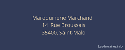 Maroquinerie Marchand