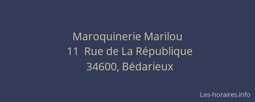Maroquinerie Marilou