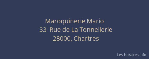 Maroquinerie Mario