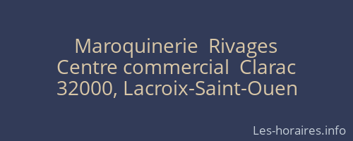 Maroquinerie  Rivages