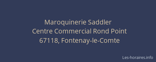 Maroquinerie Saddler