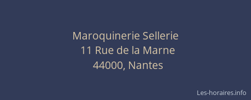Maroquinerie Sellerie