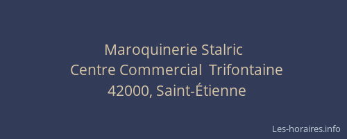 Maroquinerie Stalric