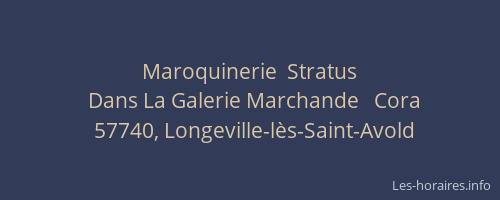 Maroquinerie  Stratus