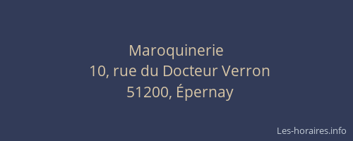 Maroquinerie