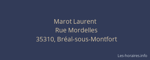 Marot Laurent