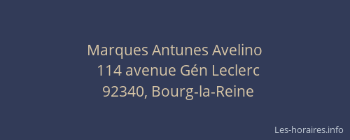 Marques Antunes Avelino
