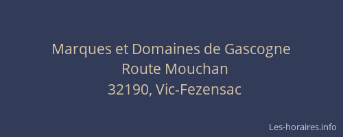 Marques et Domaines de Gascogne