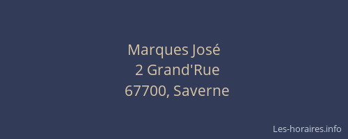 Marques José