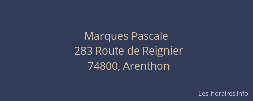 Marques Pascale