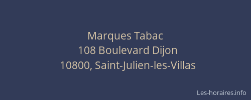 Marques Tabac