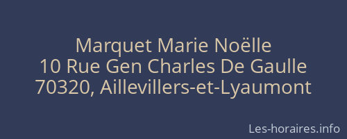 Marquet Marie Noëlle