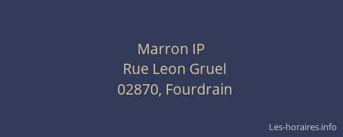 Marron IP