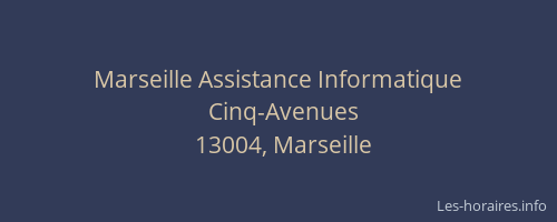Marseille Assistance Informatique