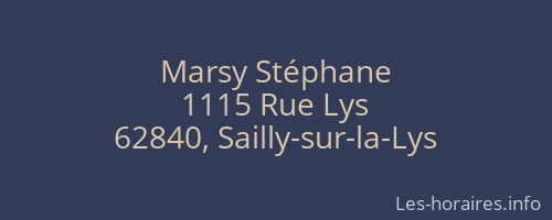 Marsy Stéphane