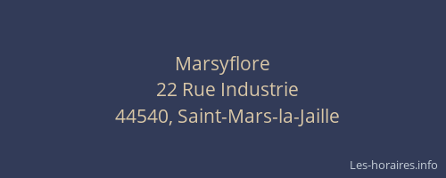 Marsyflore
