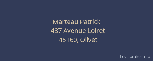 Marteau Patrick