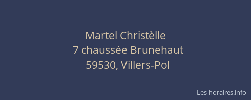 Martel Christèlle