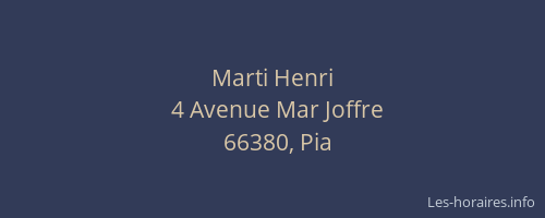 Marti Henri
