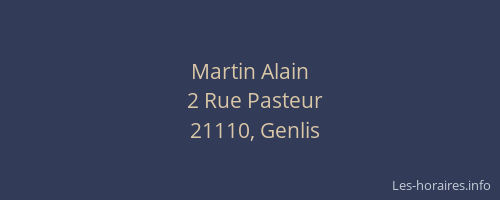 Martin Alain