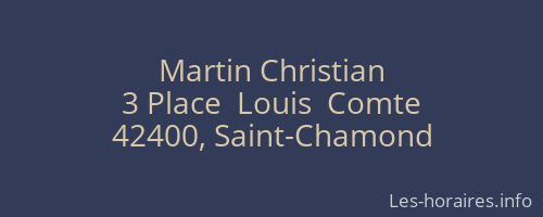 Martin Christian