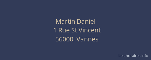 Martin Daniel