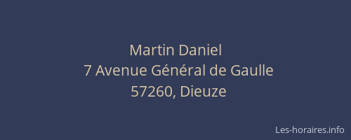 Martin Daniel