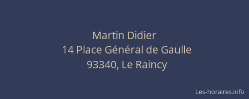 Martin Didier