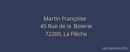 Martin Françoise