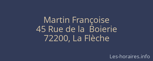 Martin Françoise