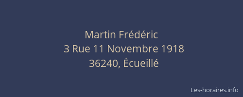 Martin Frédéric
