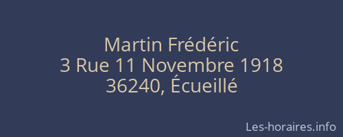 Martin Frédéric