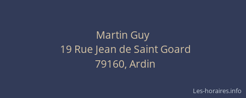 Martin Guy