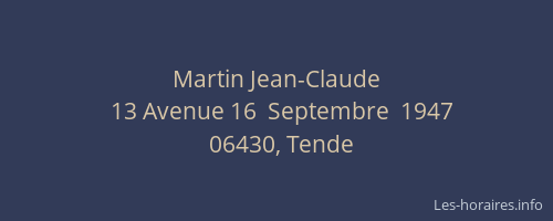 Martin Jean-Claude